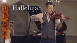 Hallelujah - Violin Looping cover - ONE TAKE (by Rob Landes and Aubry Pitcher)
