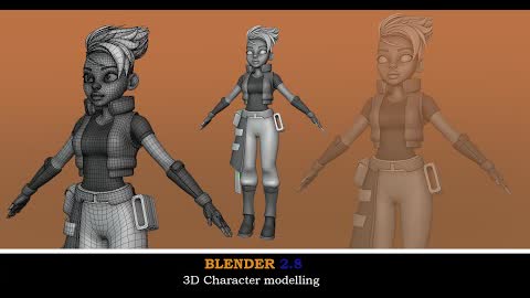 Create a Character in Blender: Full Body - Part 1