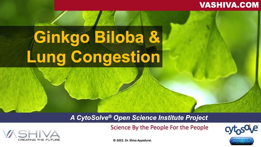 Dr.SHIVA:  Ginkgo & Lung Congestion - A CytoSolve® Analysis