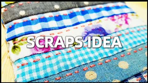 DIY SCRAPS IDEA┃HandyMumLin Sewing Project