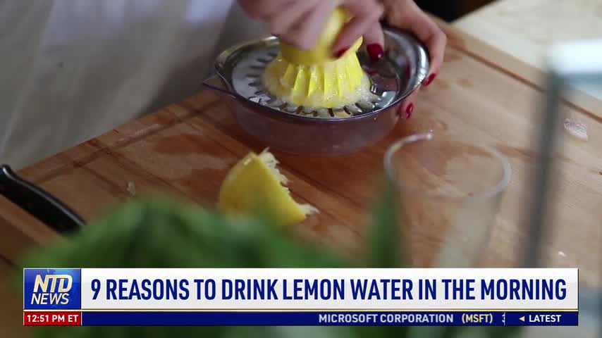 9 Reasons to Drink Lemon Water in the Morning