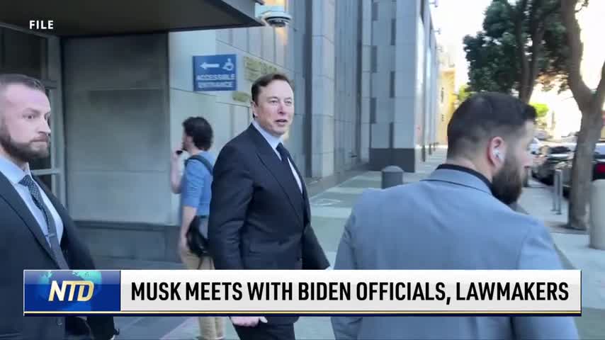 Elon Musk Meets With White House Officials on EVs