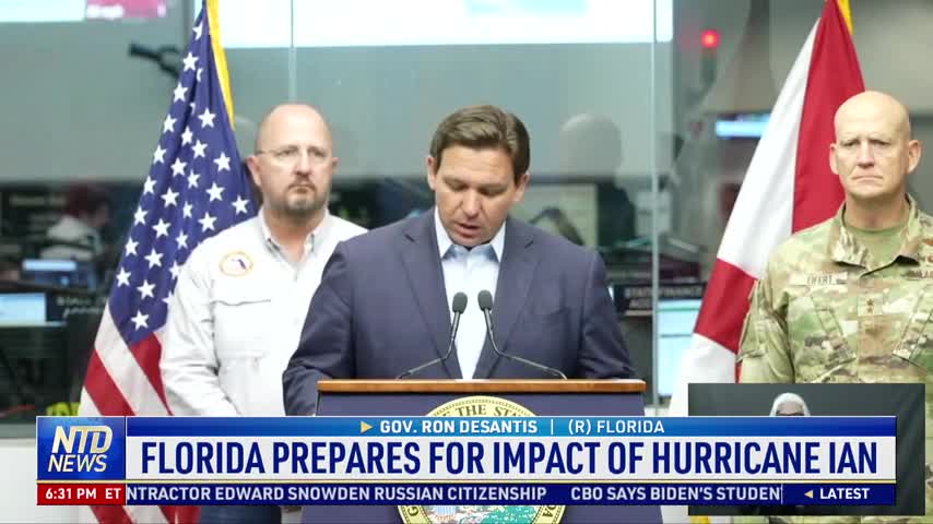 Hurricane Ian Nears Cuba on Path to Strike Florida as Category 4