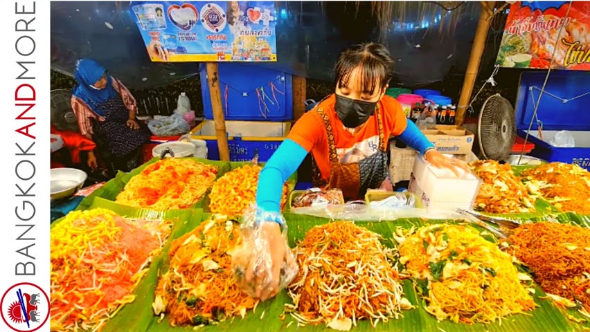 Amazing STREET FOOD Market At TESCO LOTUS Bangkok