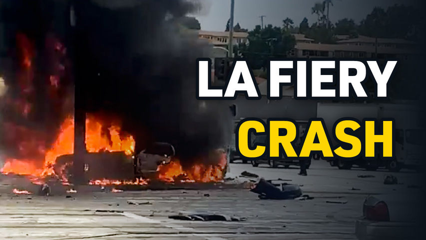 Los Angeles Fiery Car Crash; LAUSD Scales Back COVID Requirements | California Today - Aug. 5