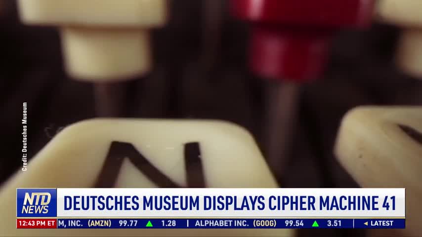 Deutsches Museum Displays Cipher Machine 41