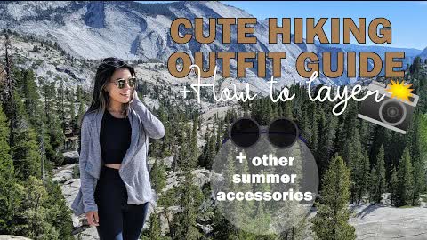 Cute Hiking Outfit Guide | Summer Accessories | SOJOS Vision