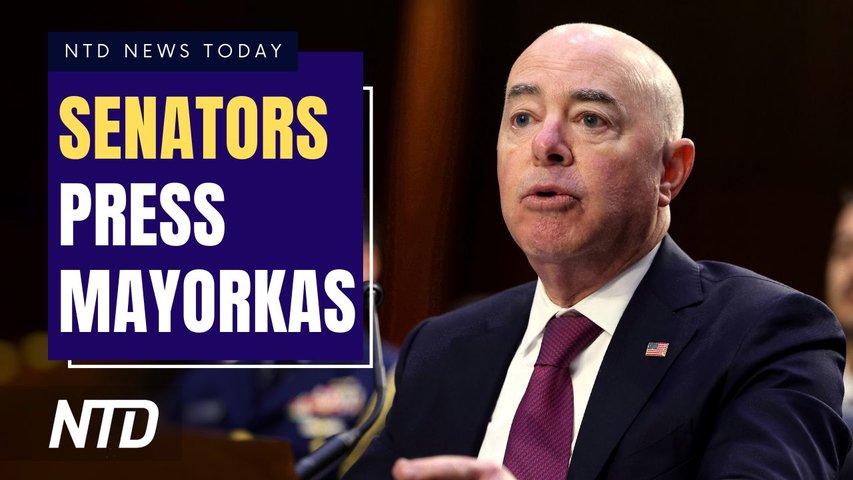 Lawmakers Press Secretary Mayorkas on Border Crisis; WHO Scales Back Vaccine Recommendations | NTD