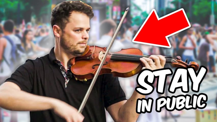 I Played "Stay" In Public On Violin (Justin Bieber)