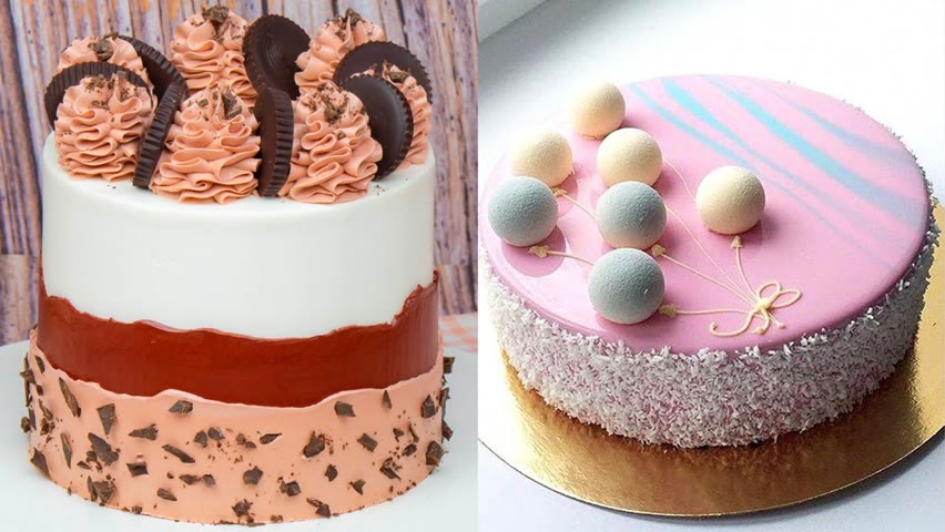 Amazing Fancy Chocolate Cake Decorating Compilation | Beautiful Chocolate Birthday Cake
