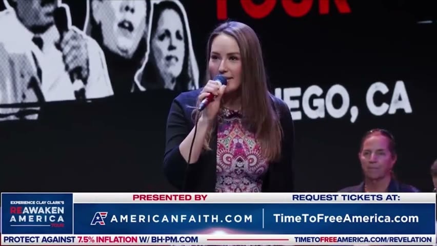 Anna Khait's Speech | Reawakening America | Clay Clark | San Diego