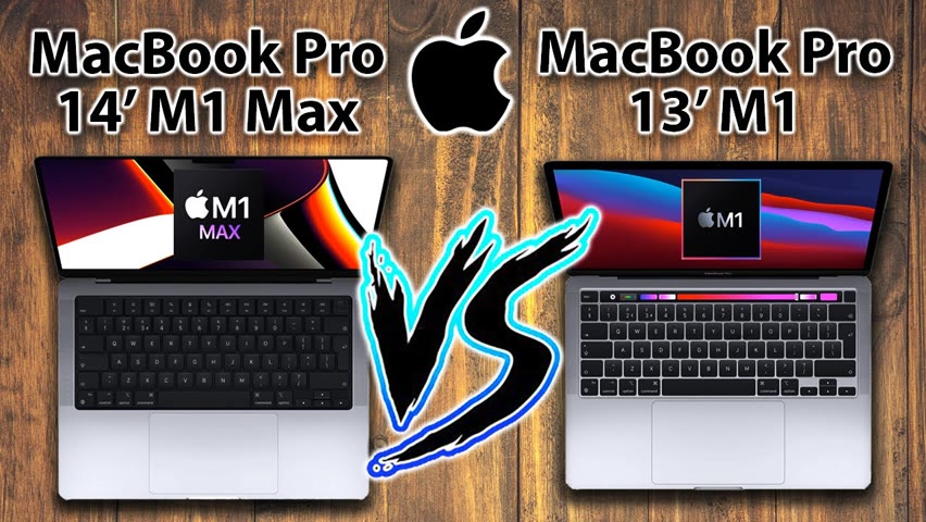M1 MAX MacBook Pro 14 VS MacBook Pro 13 M1 Specs Review!