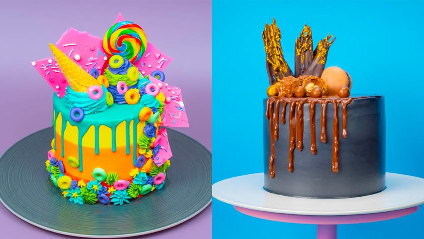 Fancy Cake Decorating IDeas | Best Tasty Chocolate Cake | Most Satisfying Cake Video