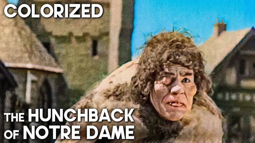 The Hunchback of Notre Dame | COLORIZED | Lon Chaney | Horror Film | Romance