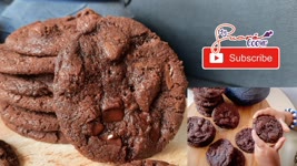 Easy and Delicous CHOCOLATE SHORTBREAD COOKIES