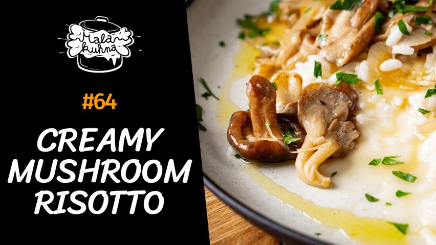 Creamy Mushroom Risotto | Little Kitchen recipe