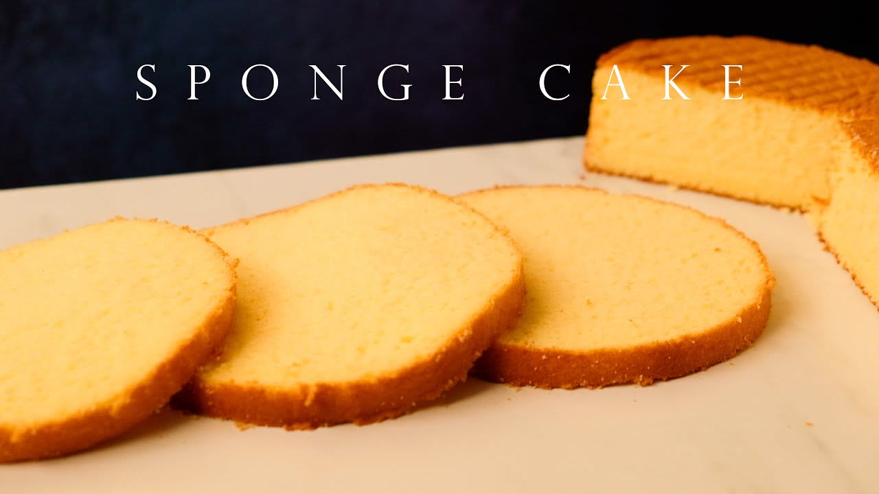 詳細教學 基礎的海綿蛋糕 ┃Sponge cake (Genoise)