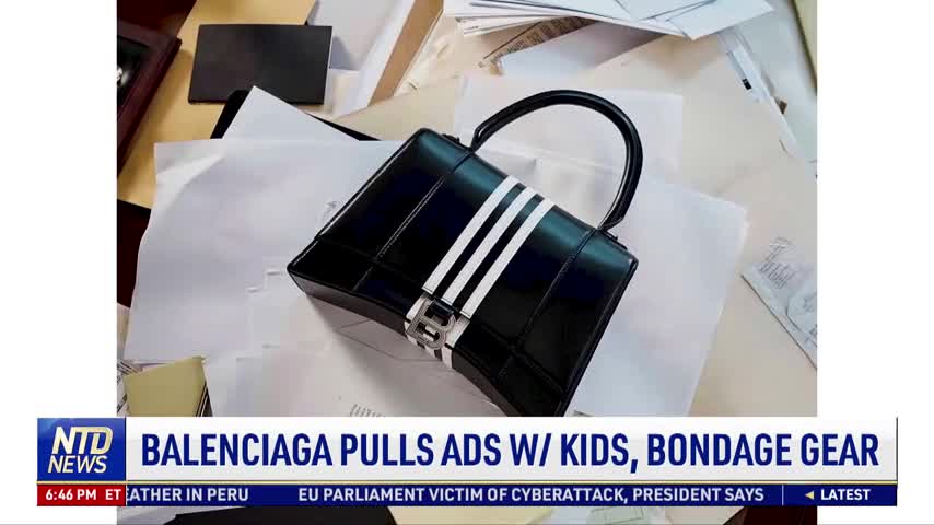 Backlash Continues After Balenciaga Pulls Ads With Children, Bondage Gear