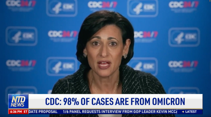 CDC: 98 Percent of Cases Are From Omicron
