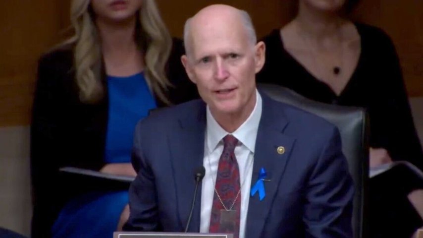 LIVE: Sen. Rick Scott, House Freedom Caucus Members Hold Press Conference on Appropriations