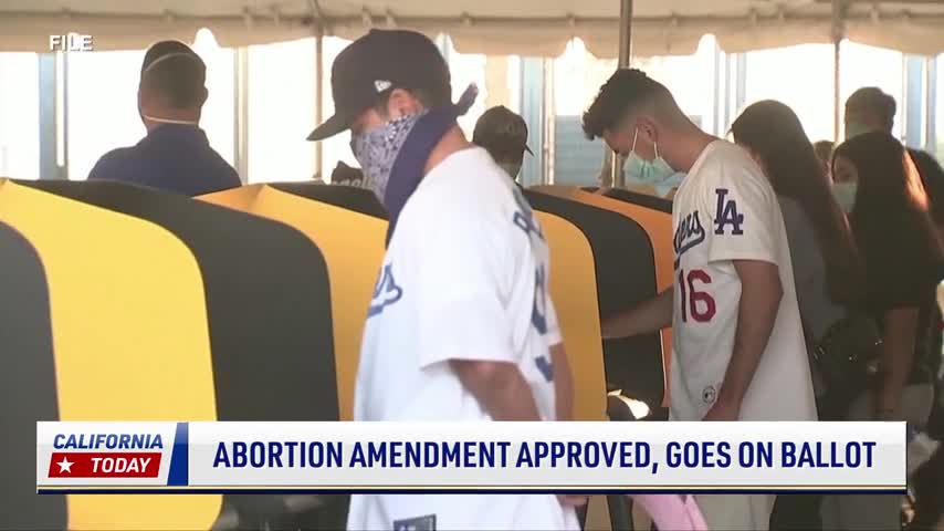 California Abortion Amendment Approved, Goes on Ballot