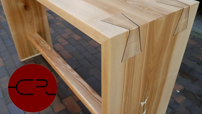Unique dovetail bar table