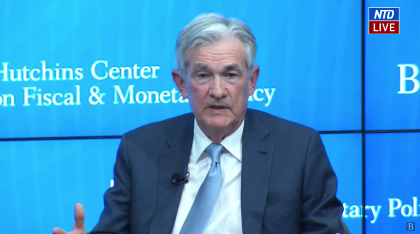 LIVE: Powell Speaks at Brookings on the Economic Outlook