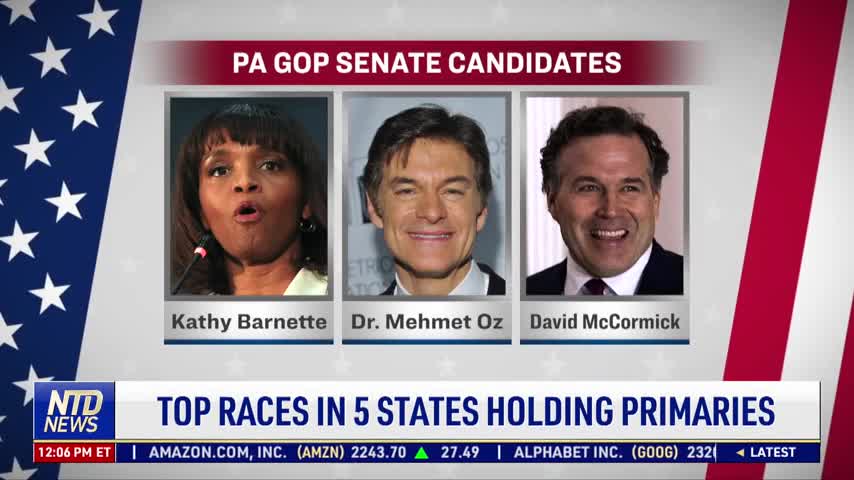 Top Races in 5 States Holding Primaries