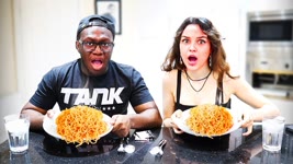 THE SPICY FIRE NOODLES CHALLENGE