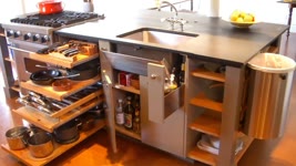Fantastic Space Saving  Kitchen Ideas and kitchen designs -Smart kitchen