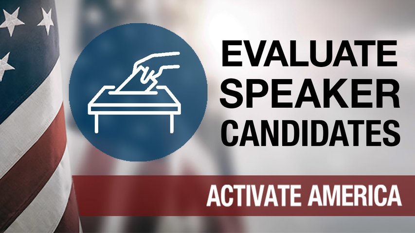 Evaluate Speaker Candidates | Activate America