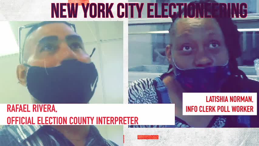 1 Illegal Electioneering EXPOSED in NYC’s Democratic Mayoral Primary