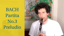 Bach Preludio from 3rd Partita | Nicolas Baldeyrou