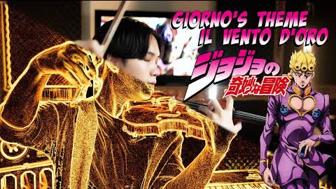 【 JoJo's Bizarre Adventure - Golden Wind OST 】Giorno's Theme "Il vento d'oro" ft.@DabaoDrums我媽叫我不要打鼓