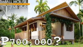 MODERN BAHAY-KUBO | SMALL HOUSE DESIGN WITH INTERIOR DESIGN | MODERN BALAI