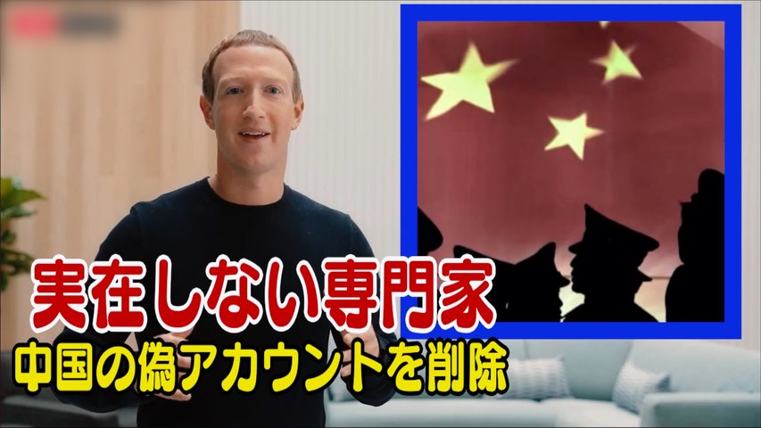 〈字幕版〉FacebookとTwitter 中国の偽アカウントを削除＝実在しないスイス人専門家