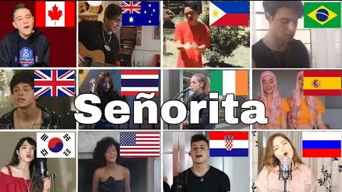 Who Sang It Better : Shawn Mendes - Señorita ( From 12 different countries)