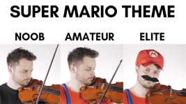4 Levels Of Mario Music: Noob to Elite