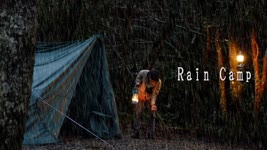 【雨キャンプ】土砂降りのソロキャンプを楽しむ｜サーカスTCDX