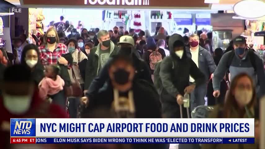 NYC Might Cap Airport Food And Drink Prices