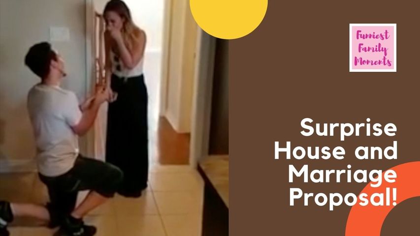 Surprise House and Marriage Proposal!