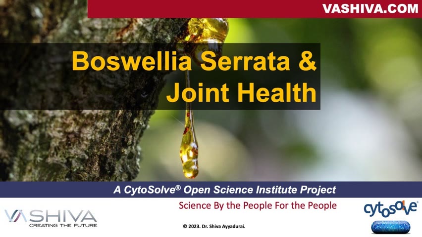Dr.SHIVA: Boswellia Serrata & Joint Health - A CytoSolve® Analysis