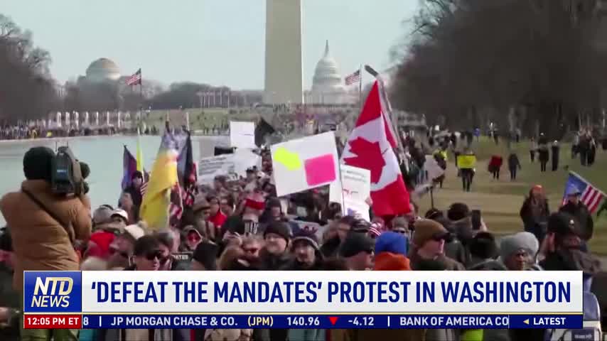 'Defeat the Mandates' Protest in Washington