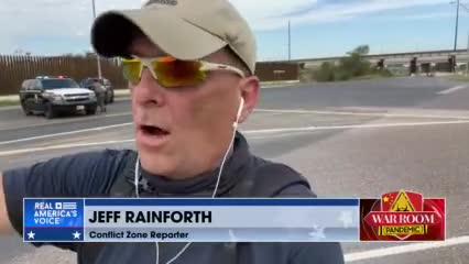 Jeff Rainforth Reports Live On Active Shooter At Joe Biden&apos;s Southern Border