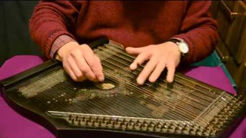 Greensleeves played on a 6 Chord-Zither