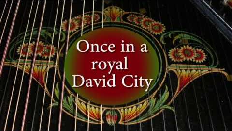 "Once in a royal David City" played on a 5 Chord Zither