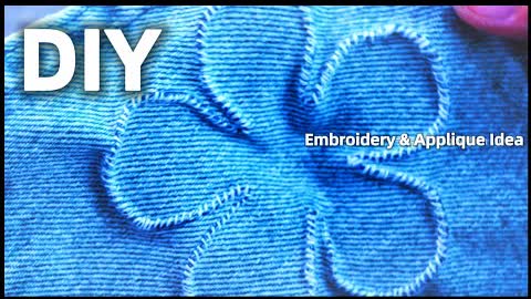 EASY Embroidery & Applique Idea