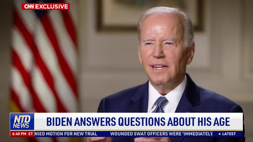 Biden Addresses His Age and Possible Criminal Charges Against Hunter