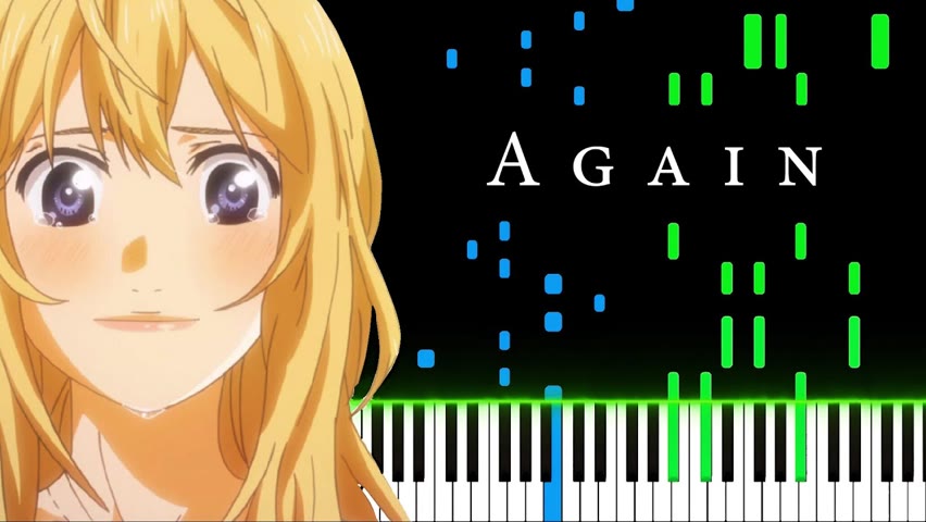 Again - Your Lie in April OST [Piano Tutorial]