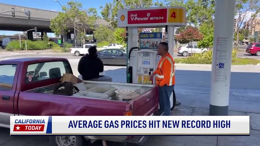 Average Gas Prices Hit New Record High